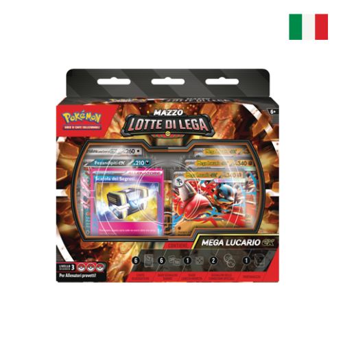 Pokémon Megaevoluzione – Mazzo Lotte di Lega Mega Lucario EX ITA