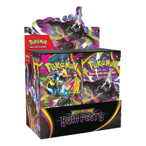 Pokémon Méga Évolution – Nuit Noire – Boîte d'Extension ITA