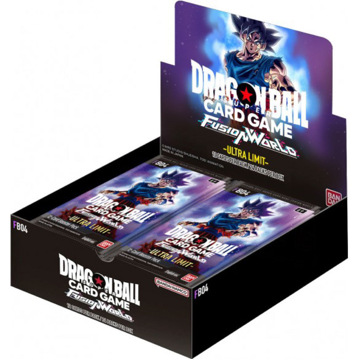 DRAGON BALL SUPER CARD GAME - FUSION WORLD - FB-04 - BOX 24 PACKS (ENG)