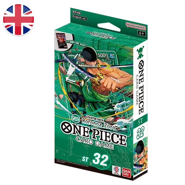 Starter Deck - Green Roronoa Zoro - ST32 - ENG - ONE PIECE Card Game